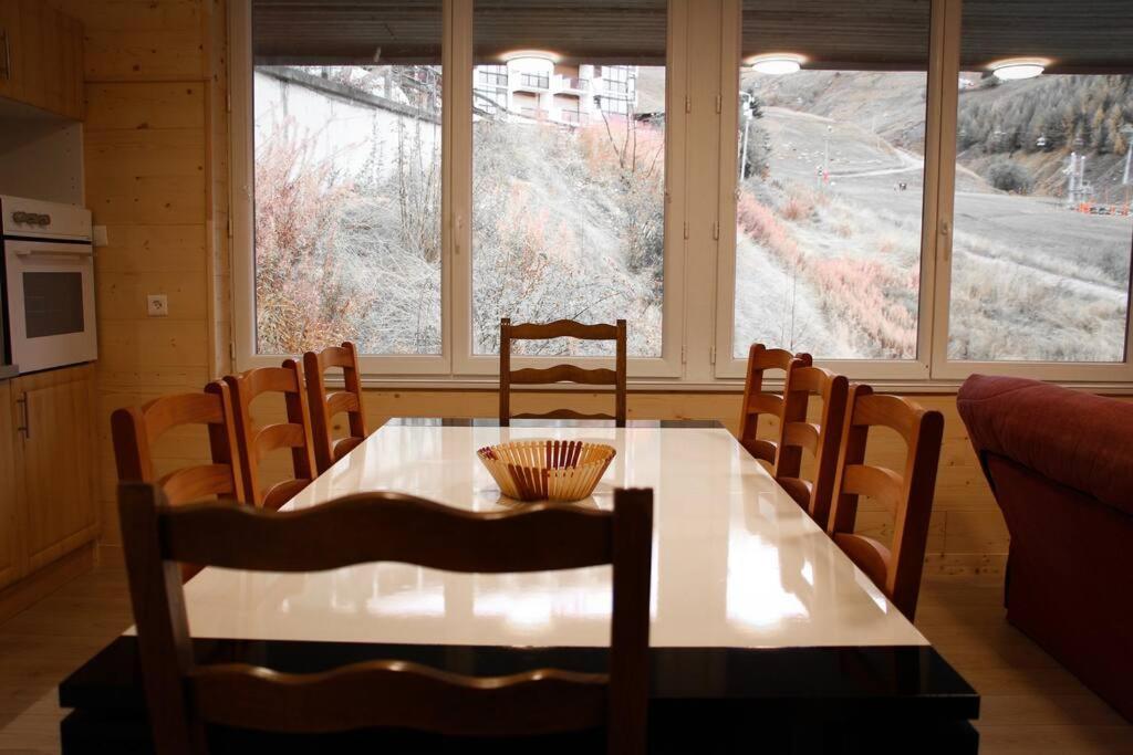L'Ecrin - Appartement Au Pied Des Pistes 오르시에레 외부 사진
